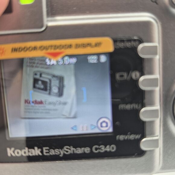 Kodak Easy Share C340 Digital Camera - Picture 5 of 9